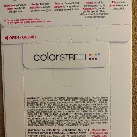 Color Street Open Arms Nail Strips - Picture 2 of 2